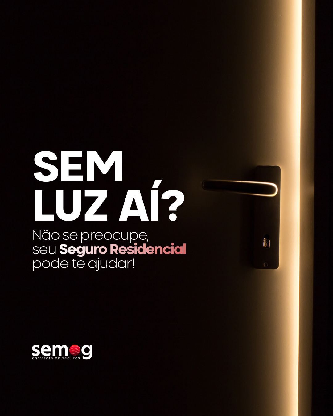 Sem luz aí? Não se preocupe, seu Seguro Residencial pode ajudar!